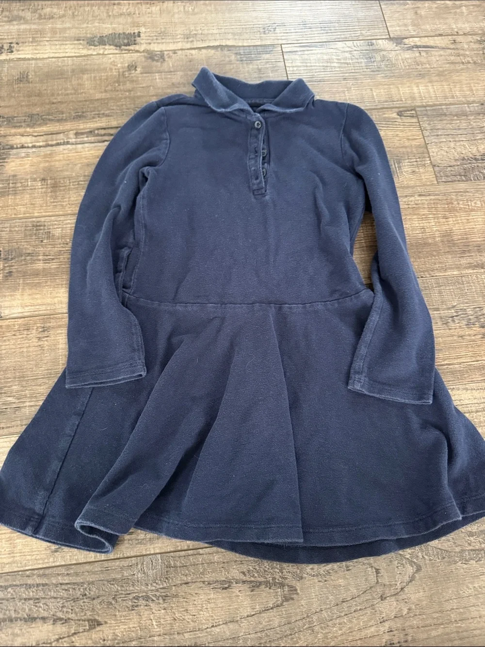 Girls Children’s Place Navy Blue Uniform Polo Shirts, Dress, and Skirt Size 5-6